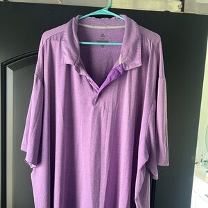 Adidas 6xl golf polo purple